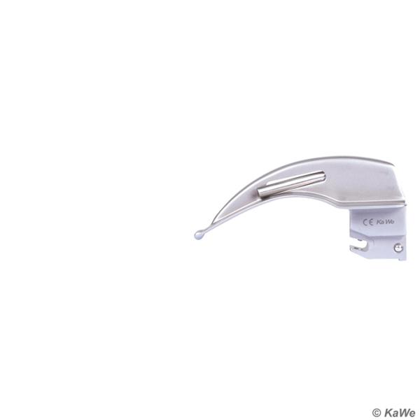 Preview: F.O. Macintosh Standard-Spatel - Kaltlicht, Edelstahl matt, auswechselbare Lichtleiter