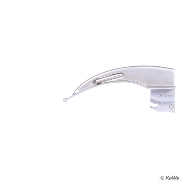 Preview: F.O. Macintosh Standard-Spatel - Kaltlicht, Edelstahl matt, auswechselbare Lichtleiter