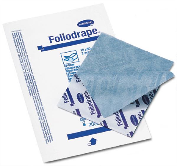 Foliodrape OP - Klebestreifen 10 x 50 cm, für Fixierungen von Tüchern, Kabeln usw. im OP