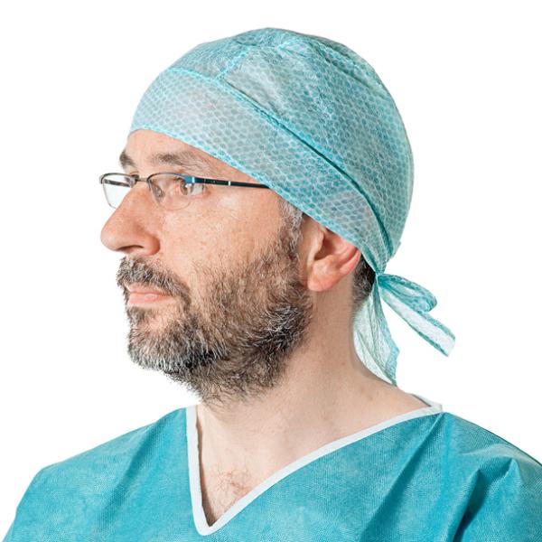 Foliodress Cap Comfort Bandana - OP-Haube im Piraten-Look 