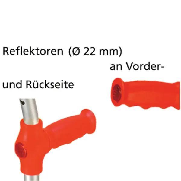 Preview: Gehstütze für Kinder - Besonders farbenfrohes Design, per Druckknopf höhenverstellbar