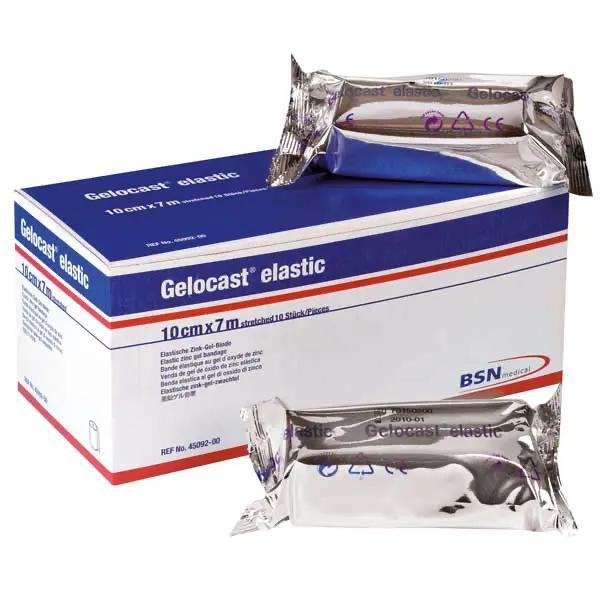 Gelocast Elastic - Gebrauchsfertige Zink-Gel-Binde für halbstarre Dauerverbände (SSB-fähig)