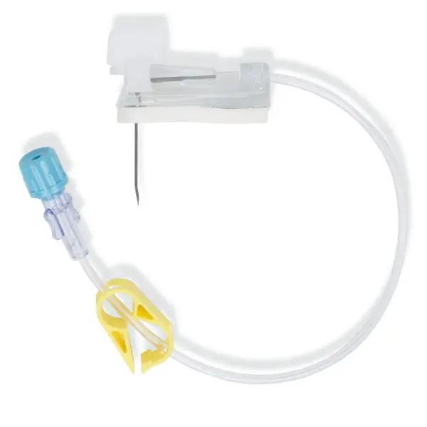 Gripper Plus Sicherheits-Portnadeln ohne Y-Stelle mit transparentem Sichtfenster (SSB-fähig)