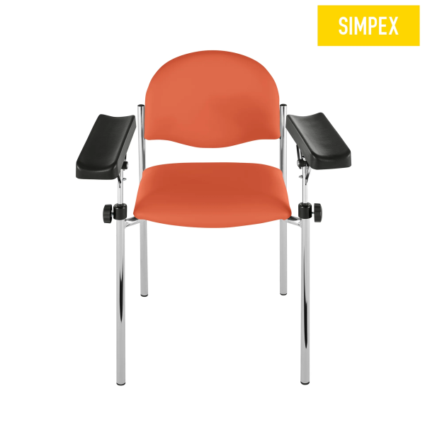 Preview: HAEMO-LINEA Vario Ecco Blutentnahmestuhl - Kunstleder Polsterbezug