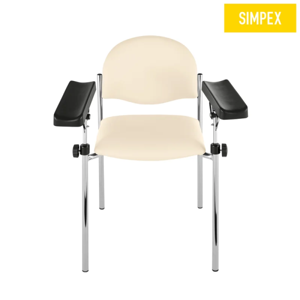 Preview: HAEMO-LINEA Vario Ecco Blutentnahmestuhl - Kunstleder Polsterbezug