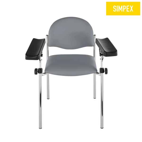 Preview: HAEMO-LINEA Vario Ecco Blutentnahmestuhl - Kunstleder Polsterbezug