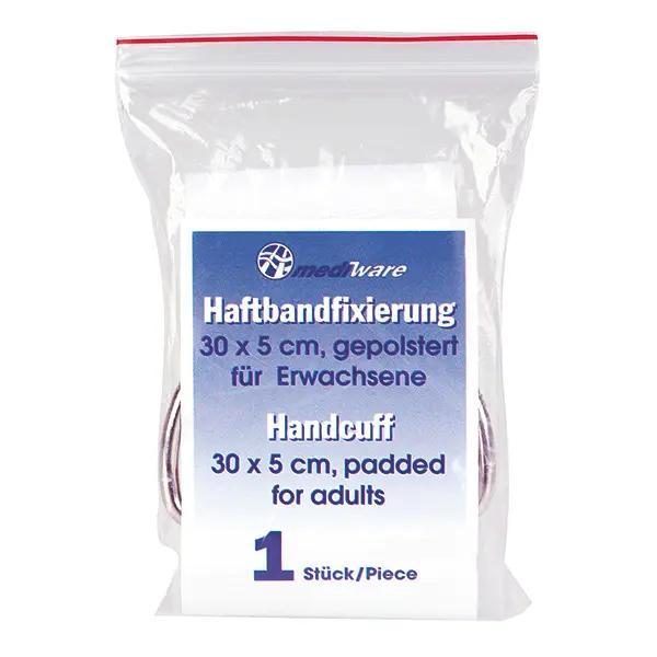 Preview: Haftband-Fixierungen zur Sicherung des Patienten -  Aus gewebtem Band mit Metallschlaufe