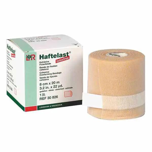 Haftelast latexfrei - Kohäsive, elastische Fixier- und Stützbinde, auf sich selbst haftend (SSB-fähig)