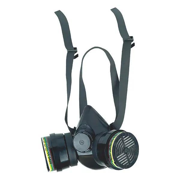 Halbmaske Polimask 100/2 - Doppelfilterhalbmaske aus hautsympathischem EPDM