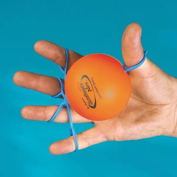 Preview: Handmaster Plus - Ball mit zwei Fingerschlingen zum Trainieren der Muskulatur