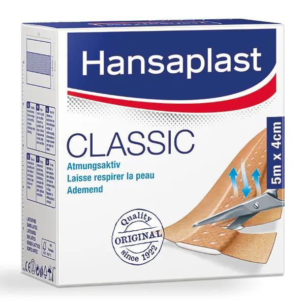 Hansaplast Classic - Pflaster für die Versorgung verschiedenster Wunden, atmungsaktiv (SSB-fähig)