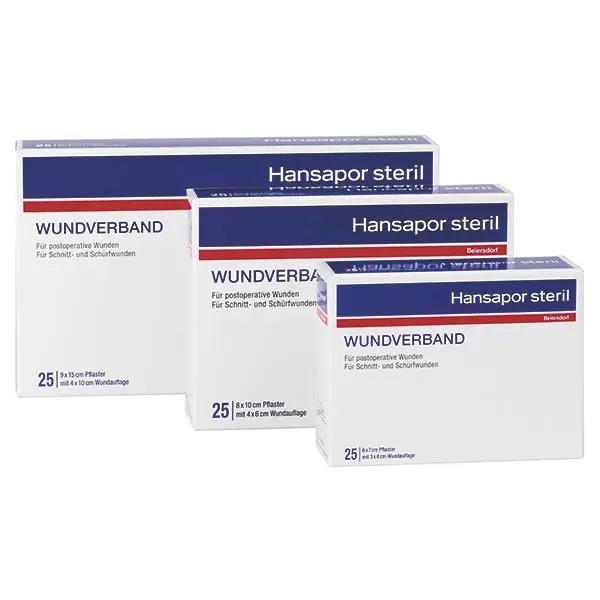 Hansapor steril - Wundverband für post-operative Wunden (SSB-fähig)