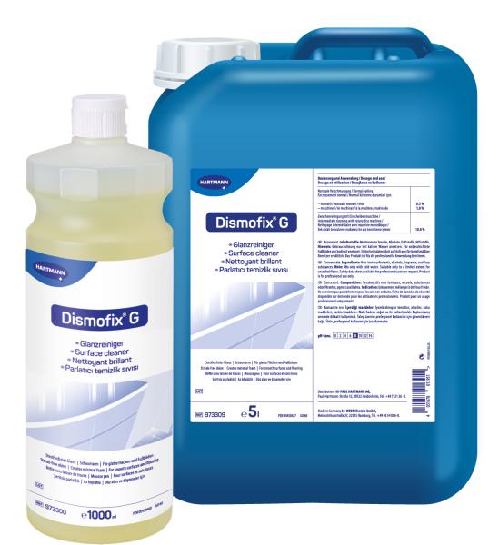 Hartmann Dismofix G - Glanzreiniger für alle wasserfesten Oberflächen