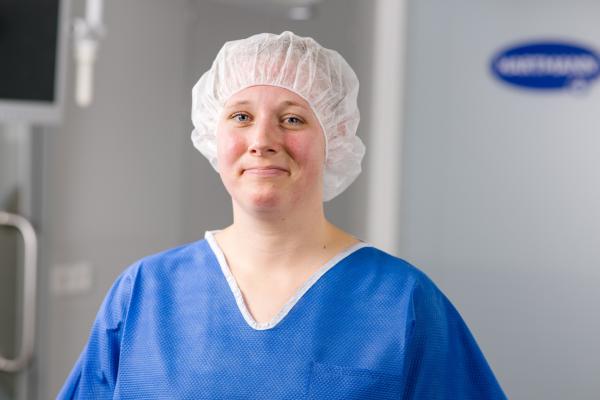 Preview: Hartmann Foliodress Cap Comfort Universal - Atmungsaktive OP-Hauben