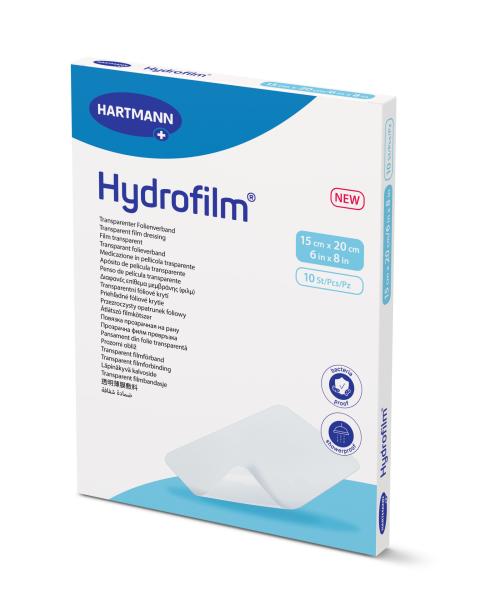 Preview: Hartmann Hydrofilm - Steriler Transparenter Folienverband, keim- und wasserdicht (SSB-fähig)
