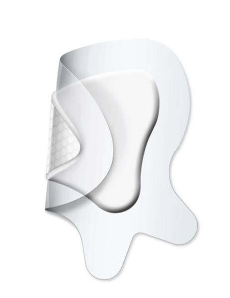 Preview: Hartmann HydroTac Comfort Sacral - Schaumstoffverband mit hypoallergener Klebefolie (SSB-fähig)