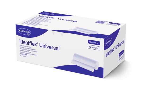 Hartmann Idealflex Universal - 10er Pack universelle Dauerelastische Baumwollbinden (SSB-fähig)