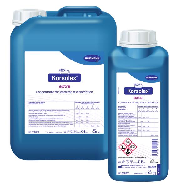 Hartmann Korsolex extra - Aldehydisches Desinfektionsmittel
