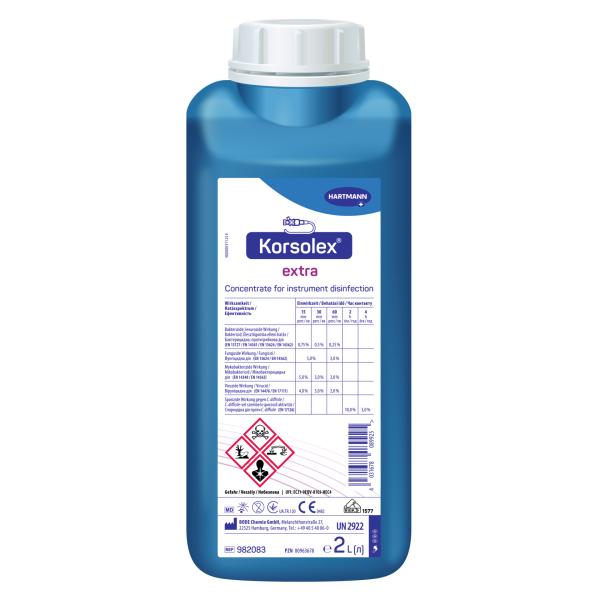 Preview: Hartmann Korsolex extra - Aldehydisches Desinfektionsmittel