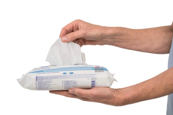 Preview: Hartmann MoliCare Skin Feuchtpflegetücher