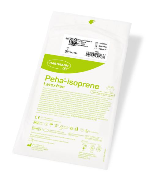 Preview: Hartmann Peha-isoprene Latexfree - Sterile und puderfreie Handschuhe Latexähnlich