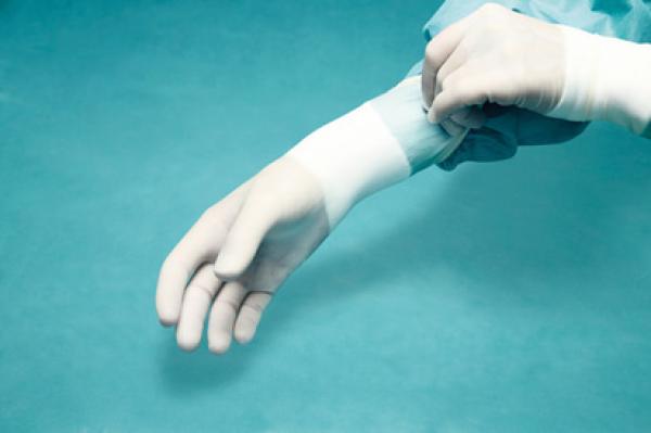 Preview: Hartmann Peha-profile latex - Sterile Einmal-OP-Handschuhe mit Polymer-Beschichtung