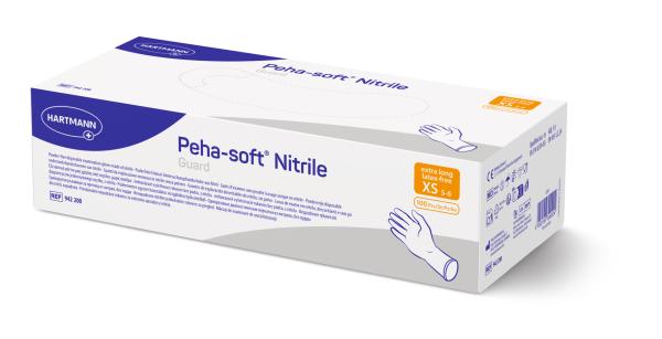 Preview: Hartmann Peha-soft Nitrile Guard Powderfree – Puderfreie und latexfreie Nitrilhandschuhe