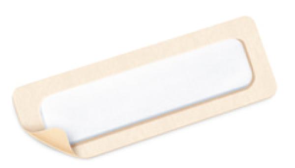 Preview: Hartmann PermaFoam Classic Border - hydrophiler Polymer-Schaumstoffverband - mit Kleberand (SSB-fähig)