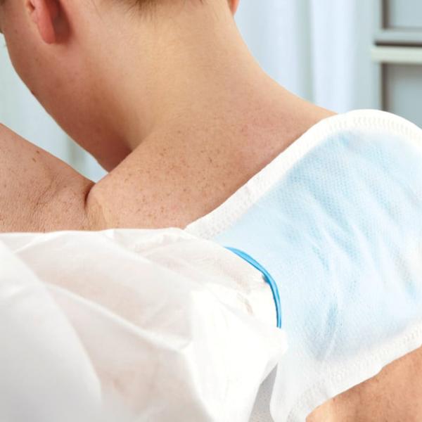 Preview: Hartmann Stellisept med gloves - Gebrauchsfertiger hygienischer Waschhandschuhe 