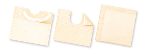 Preview: Hartmann Vala Fit Tape - Einmal-Schutzlätzchen aus 2-lagigem Tissue 37 x 65 cm