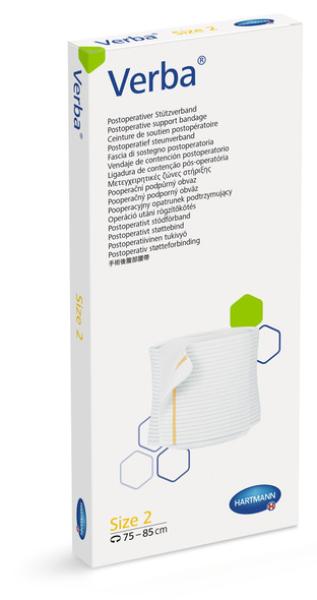 Hartmann Verba - Postoperativer Stützverband mit einem 25 cm breiten Klettverschluss (SSB-fähig)