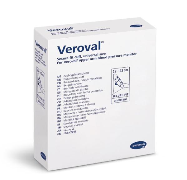 Hartmann Veroval Oberarm Zugbügelmanschette - Universal 22-42 cm