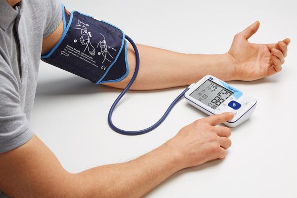 Preview: Hartmann Veroval Oberarm-Blutdruckmessgerät mit Arrhythmie-Erkennung