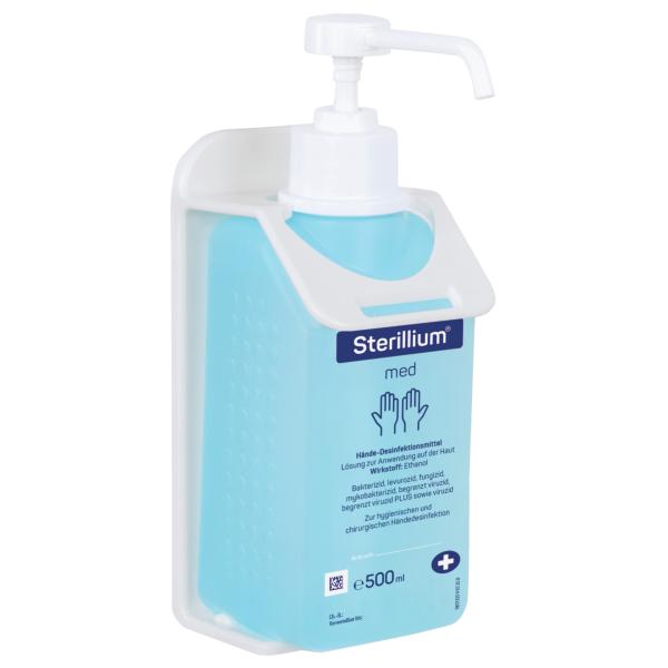 Preview: Hartmann Wandhalter Plus - Aus Kunststoff für 350/500 ml Bode-Flasche