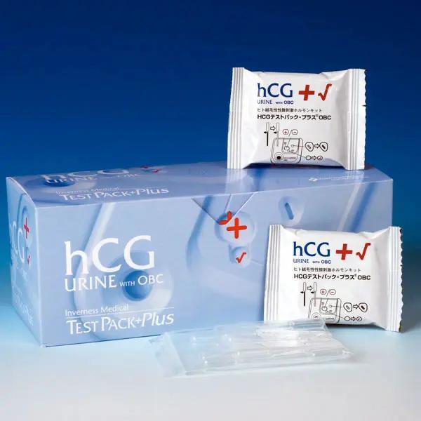 HCG Urintest mit OBC Testpack + Plus