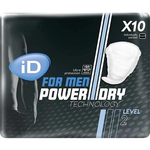 Preview: Herren Vorlagen für leichte bis mittlere Inkontinenz