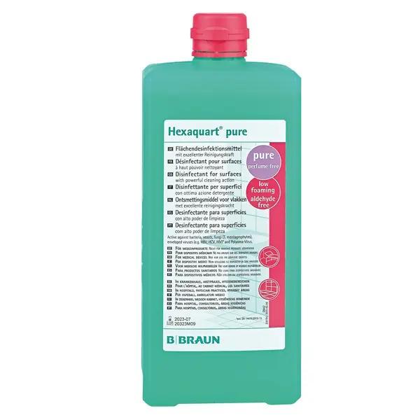 Hexaquart pure - Konzentrat zur Desinfektion und Reinigung von Inventar und Fußböden