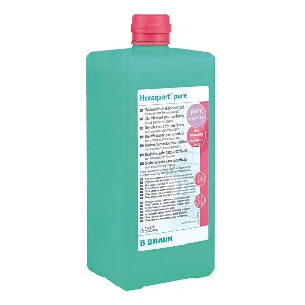 Preview: Hexaquart pure - Konzentrat zur Desinfektion und Reinigung von Inventar und Fußböden