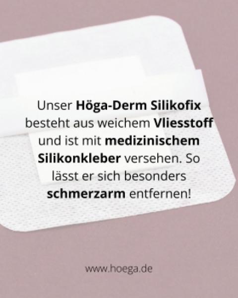 Preview: HÖGA-DERM Silikofix Skin Color - Hautfarbener steriler Wundverband, Ø 3 cm (SSB-fähig)