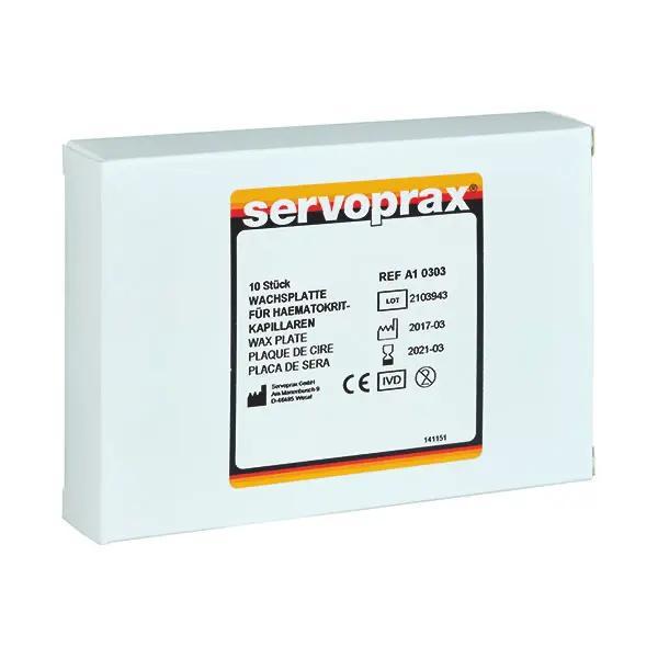 Preview: Hämatokrit-Wachsplatte 24 Felder 