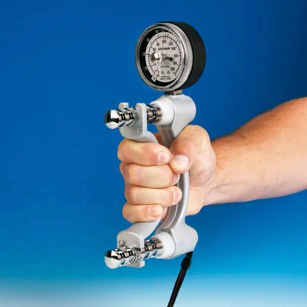Hydraulischer Handkraftmesser inkl. Hartkoffer - Zur Messung der Griffstärke bis zu 90 kg
