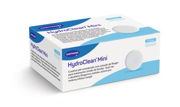 HydroClean Mini - Die interaktive Wundauflage mit dem Saug-Spül-Mechanismus Ø 3 cm (SSB-fähig)