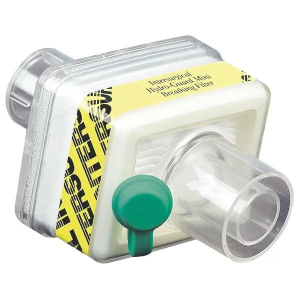 Hydroguard Mini-Filter - Rechteckige Form, mit Luer O2-Anschluss