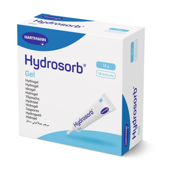 Preview: Hydrosorb Gel - Amorphes Hydrogel in Tuben zur feuchten Wundbehandlung (SSB-fähig)