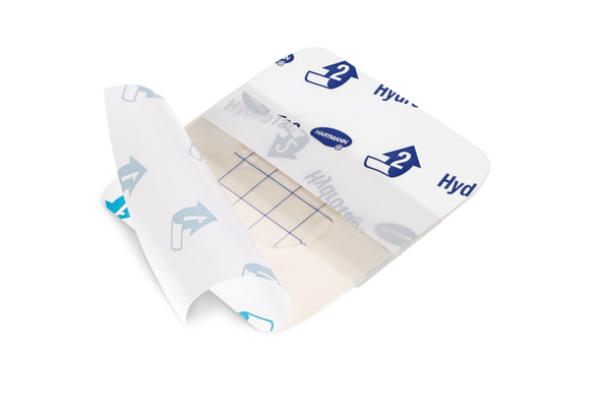 Preview: HydroTac transparent comfort, steril - Hydrogelverband mit Kleberand (SSB-fähig)