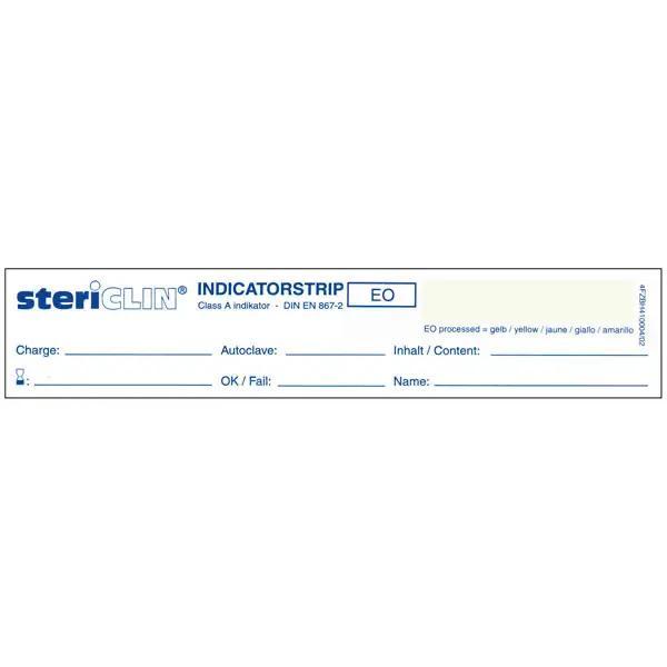 Preview: Indikator Einlegestreifen aus Pappe - Format: 150 x 30 mm