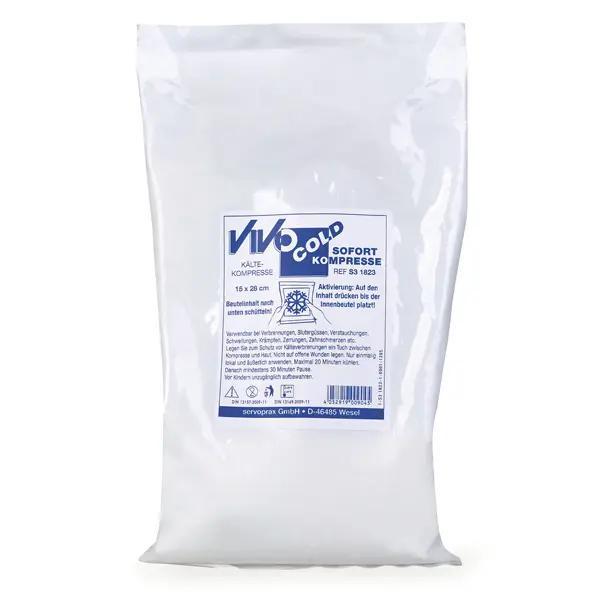 Preview: Instant-Kühlkompressen zur Sofortbehandlung - Kompresse kräftig drücken zum aktivieren