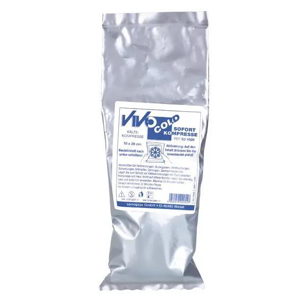 Preview: Instant-Kühlkompressen zur Sofortbehandlung - Kompresse kräftig drücken zum aktivieren