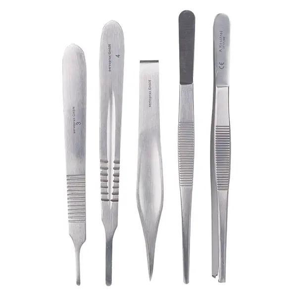 Preview: Instrumentenset OP - 10-Teilig inklusive Leinenetui