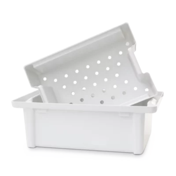 Preview: Instrumentenwanne - Mit Deckel und Griffmulden zur sicheren Handhabung